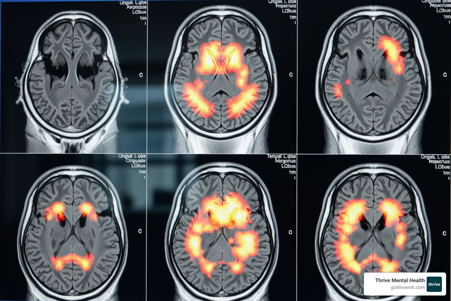 Brain scans showing increased activity in areas related to emotion and creativity during art therapy sessions - Are there any programs that use art and mental health techniques for young professionals?