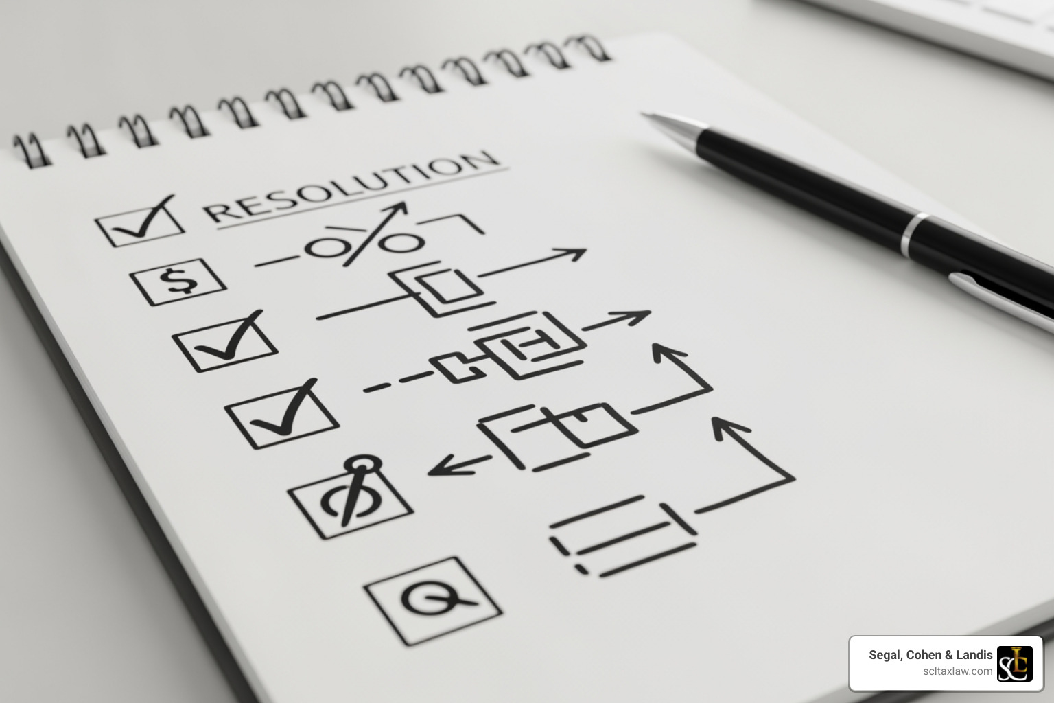 Checklist showing different payment resolution options - Federal tax lien removal Checklist showing different payment resolution options - Federal tax lien removal