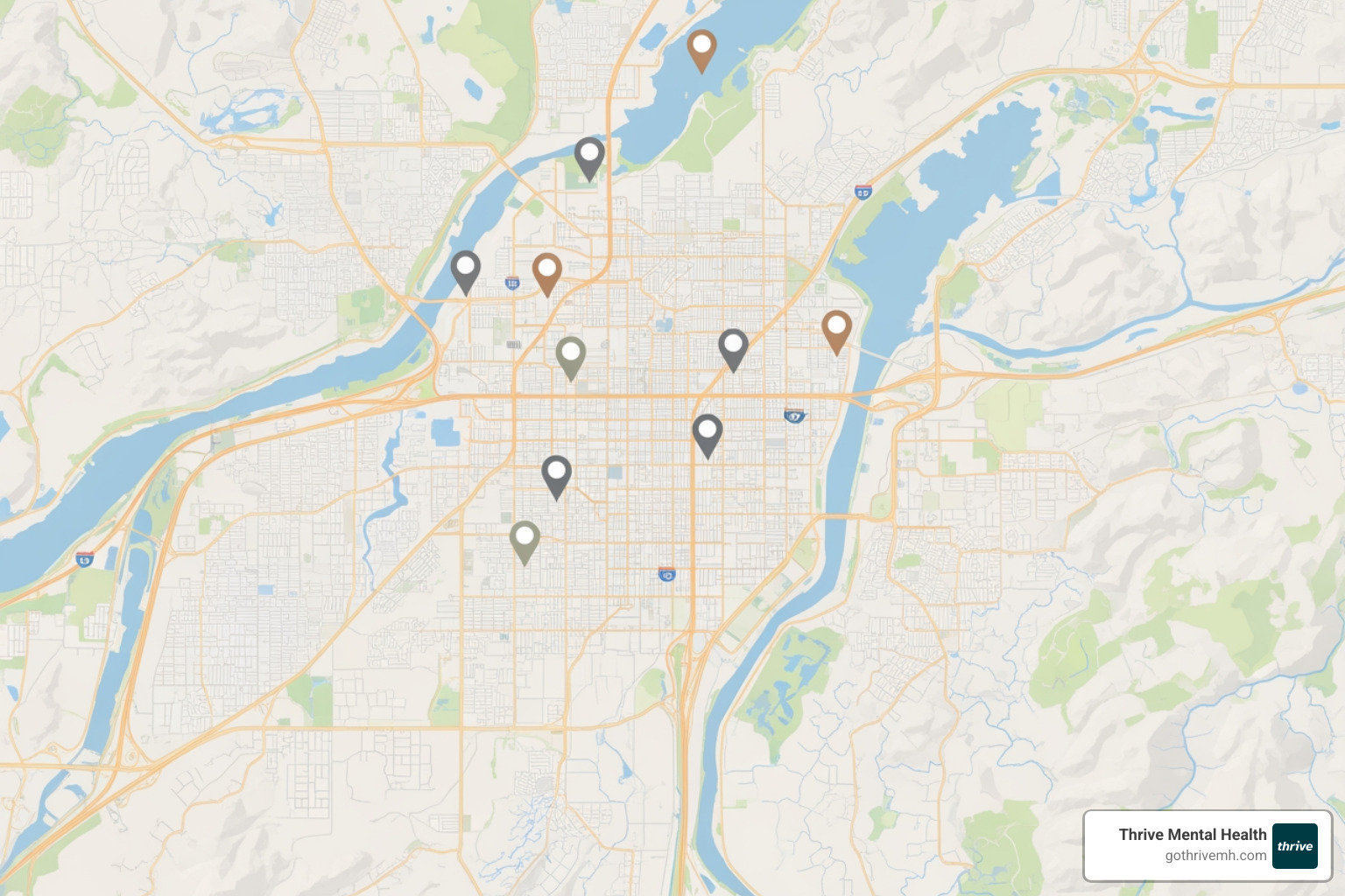 Florida map with pins, alt: "Florida trauma and schizophrenia assessment locations" - I'm worried about the link between trauma and schizophrenia. Where can I find an assessment program in Florida?