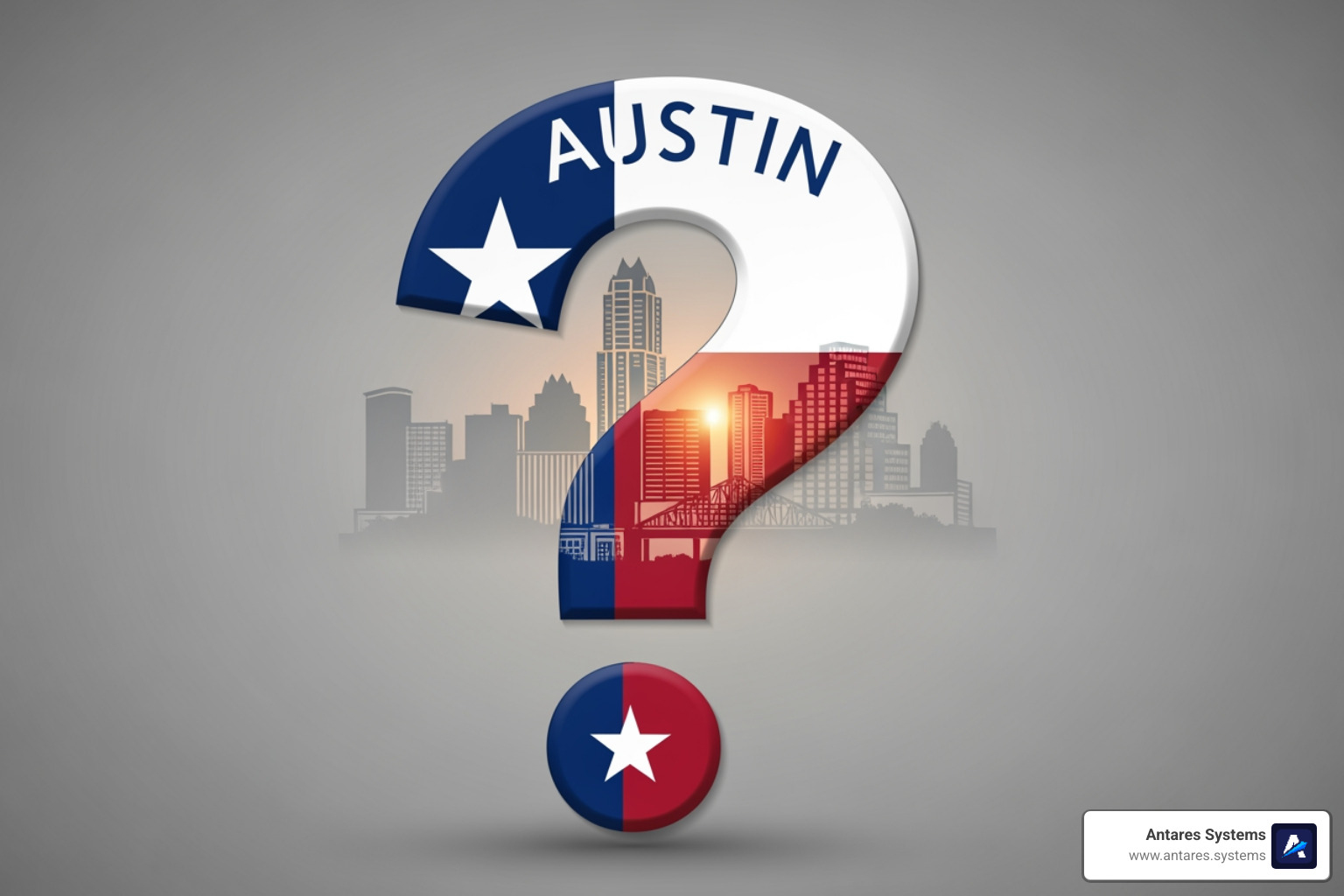 Austin-themed question mark icon - wordpress web design austin Austin-themed question mark icon - wordpress web design austin