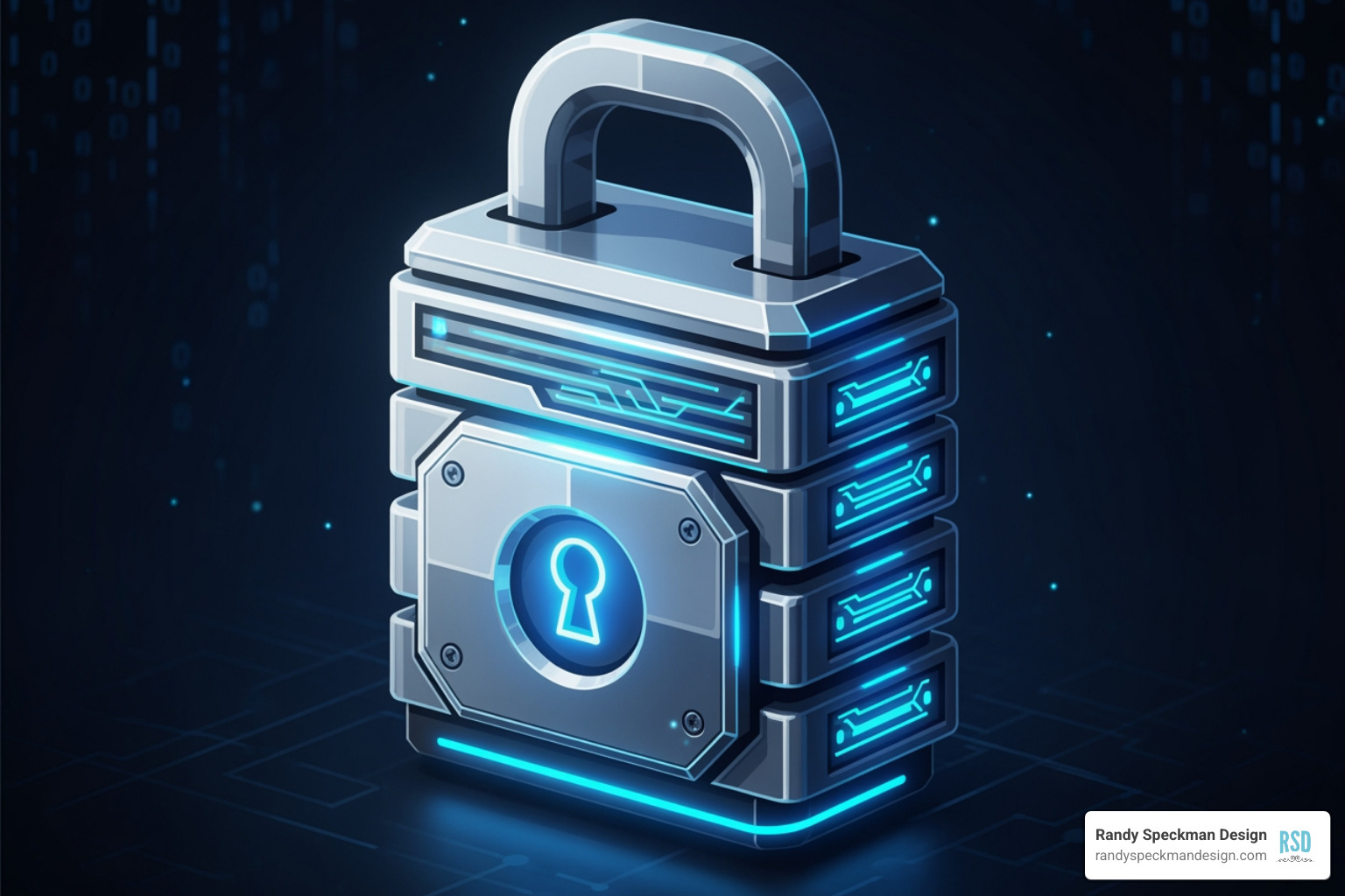 Lock icon representing server security - vps hosting plans