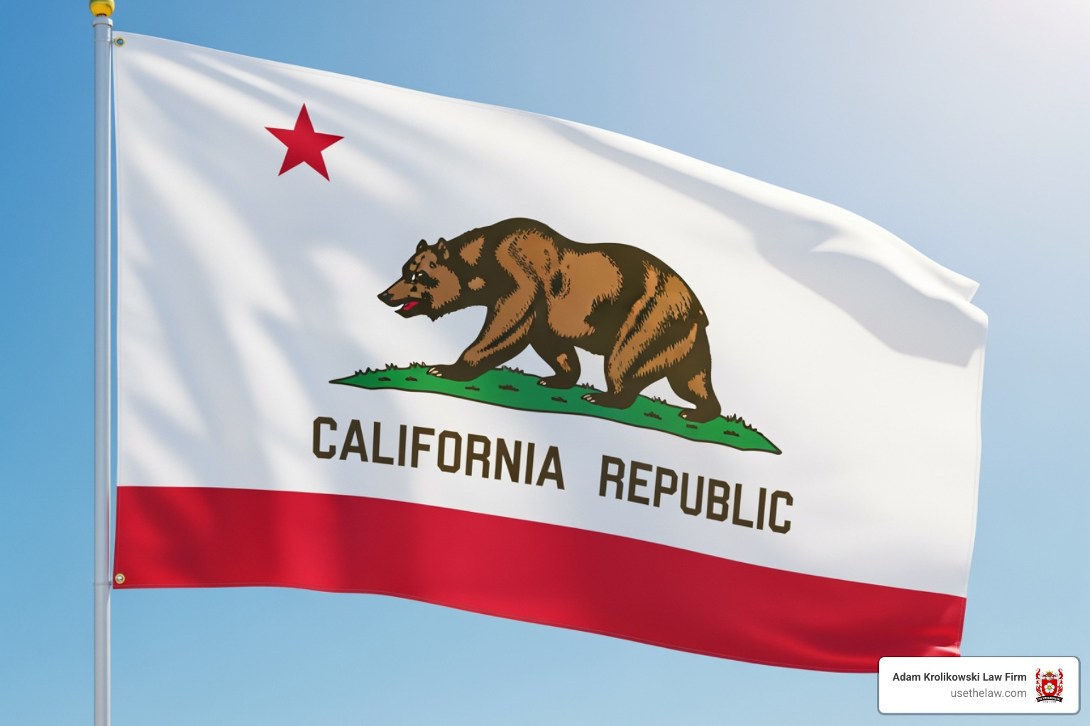 the California state flag - dog bite law the California state flag - dog bite law