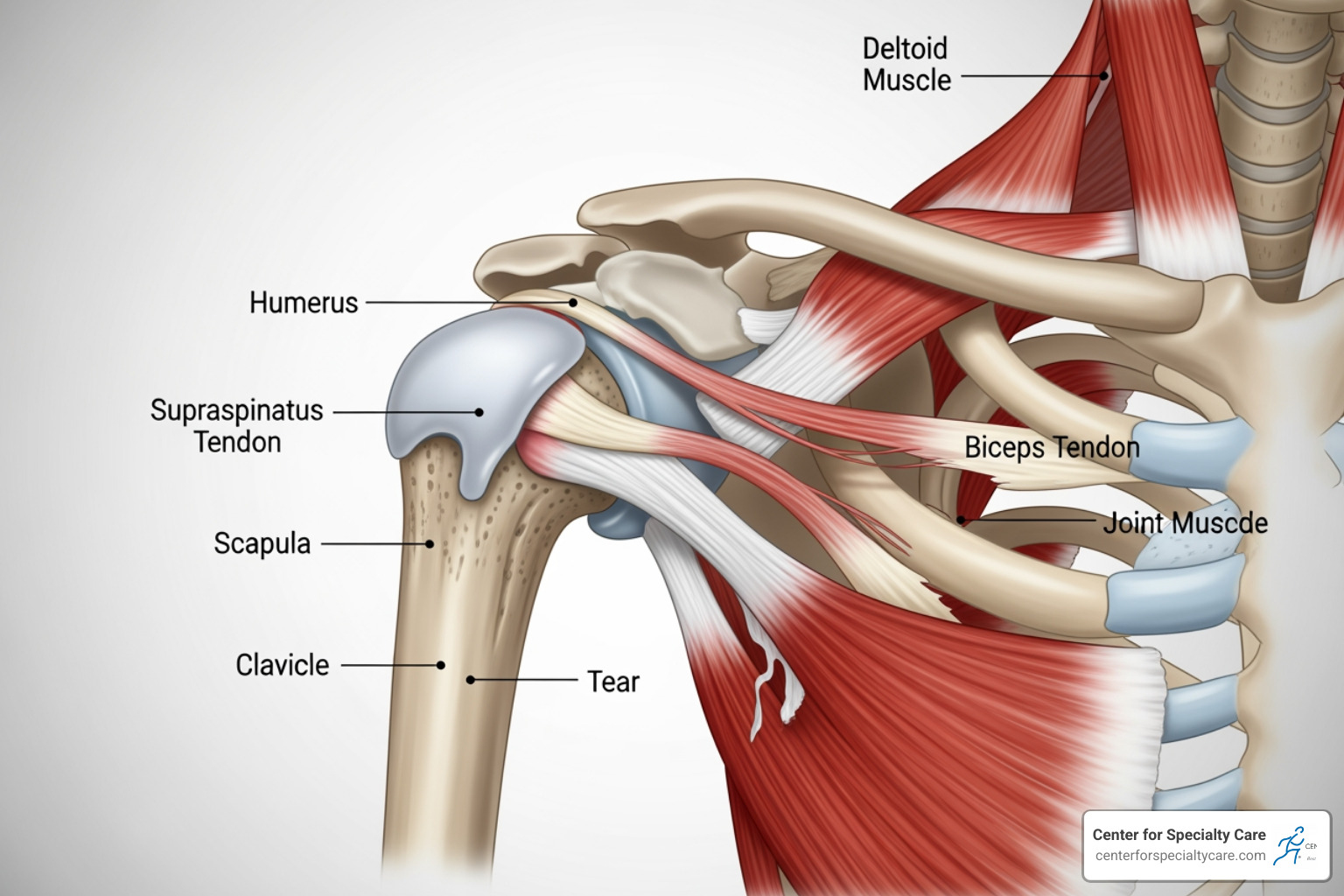 showing a rotator cuff tear - why does my shoulder hurt