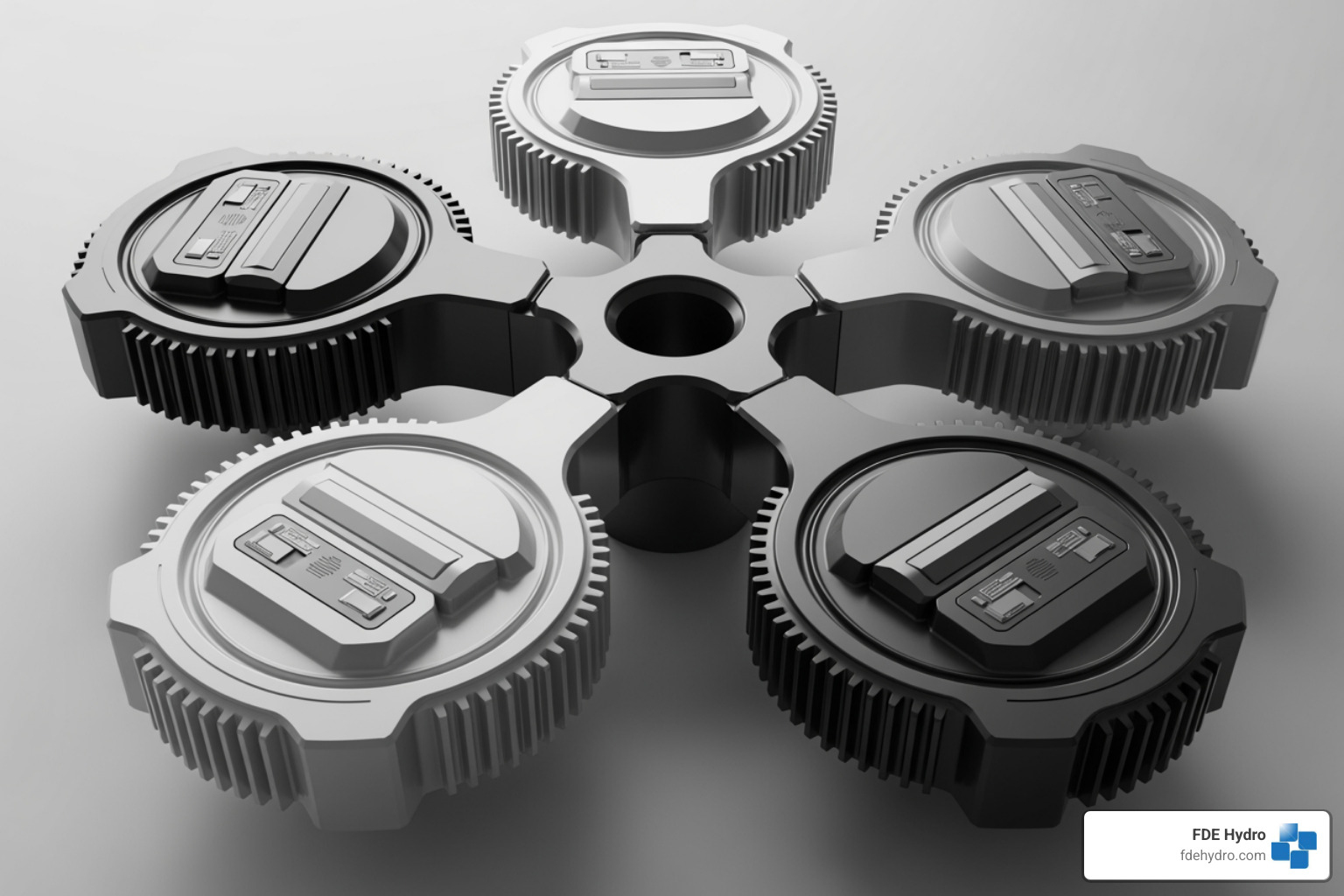 A diagram illustrating the five core components of asset management: Program Development, Capital Improvement Planning, Information Solutions, Operational Performance, and Condition Assessment, all contributing to organizational resilience, reliability, and performance - Hydropower asset management