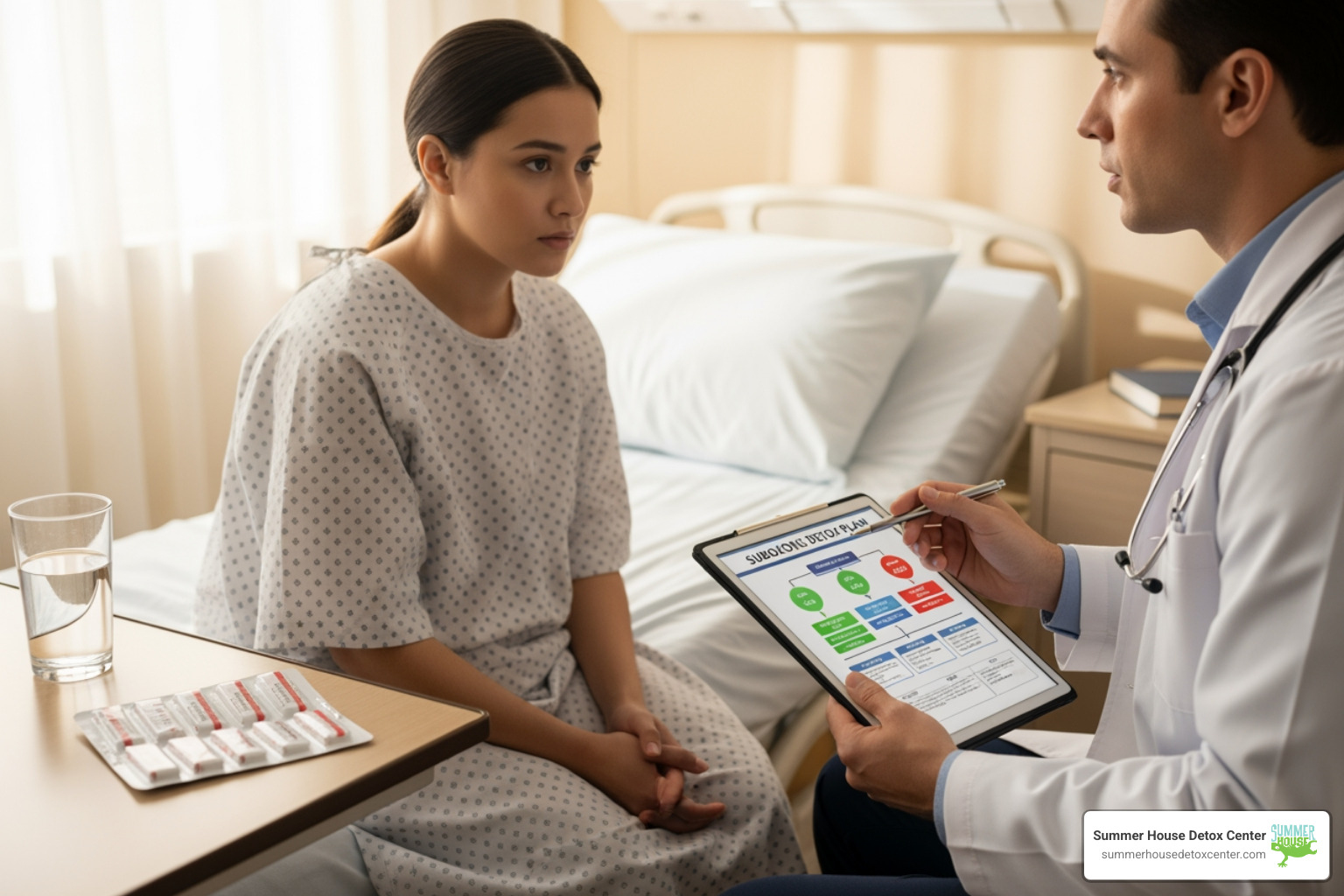 calendar with a sample taper schedule - suboxone detox plan