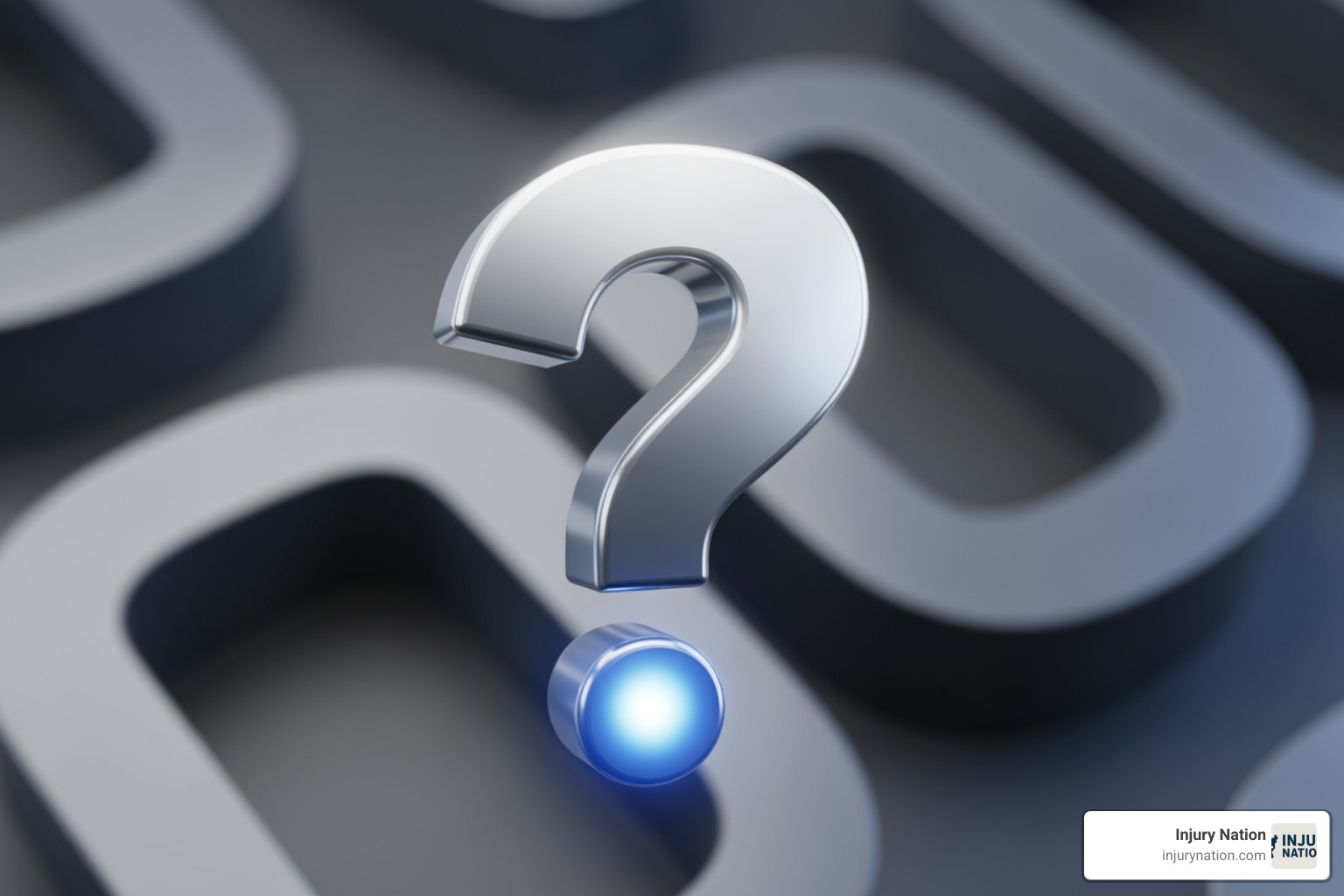 a question mark icon - are consultations with personal injury lawyers free