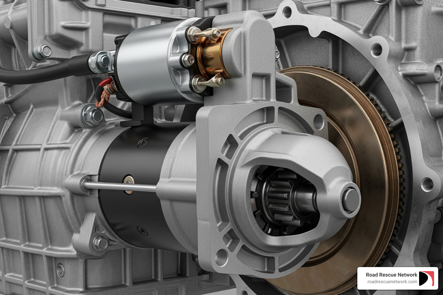 car starter motor assembly - car won't crank