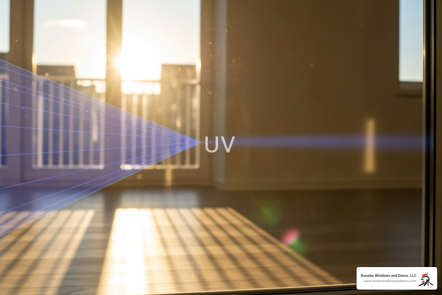 sunlight through a window with a UV protection graphic - energy star windows sunlight through a window with a UV protection graphic - energy star windows