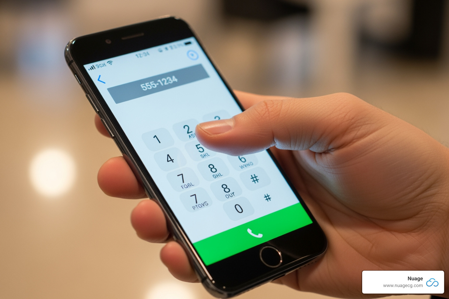person dialing phone - netsuite customer service number