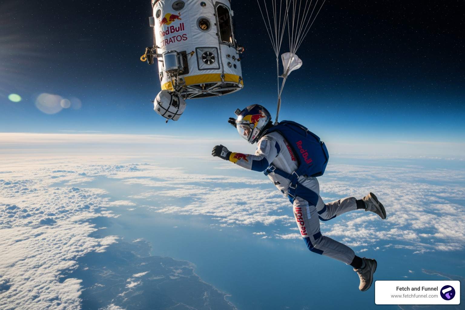 Red Bull Stratos jump - Brand content creation Red Bull Stratos jump - Brand content creation