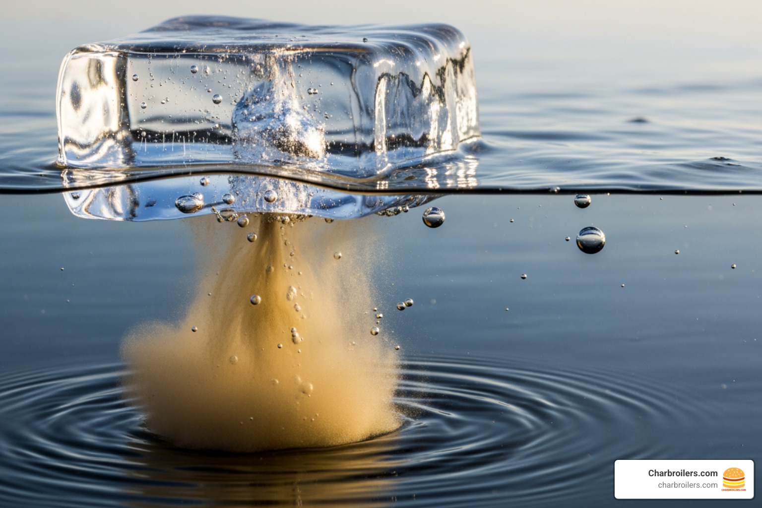 directional freezing process - large cube ice machine directional freezing process - large cube ice machine