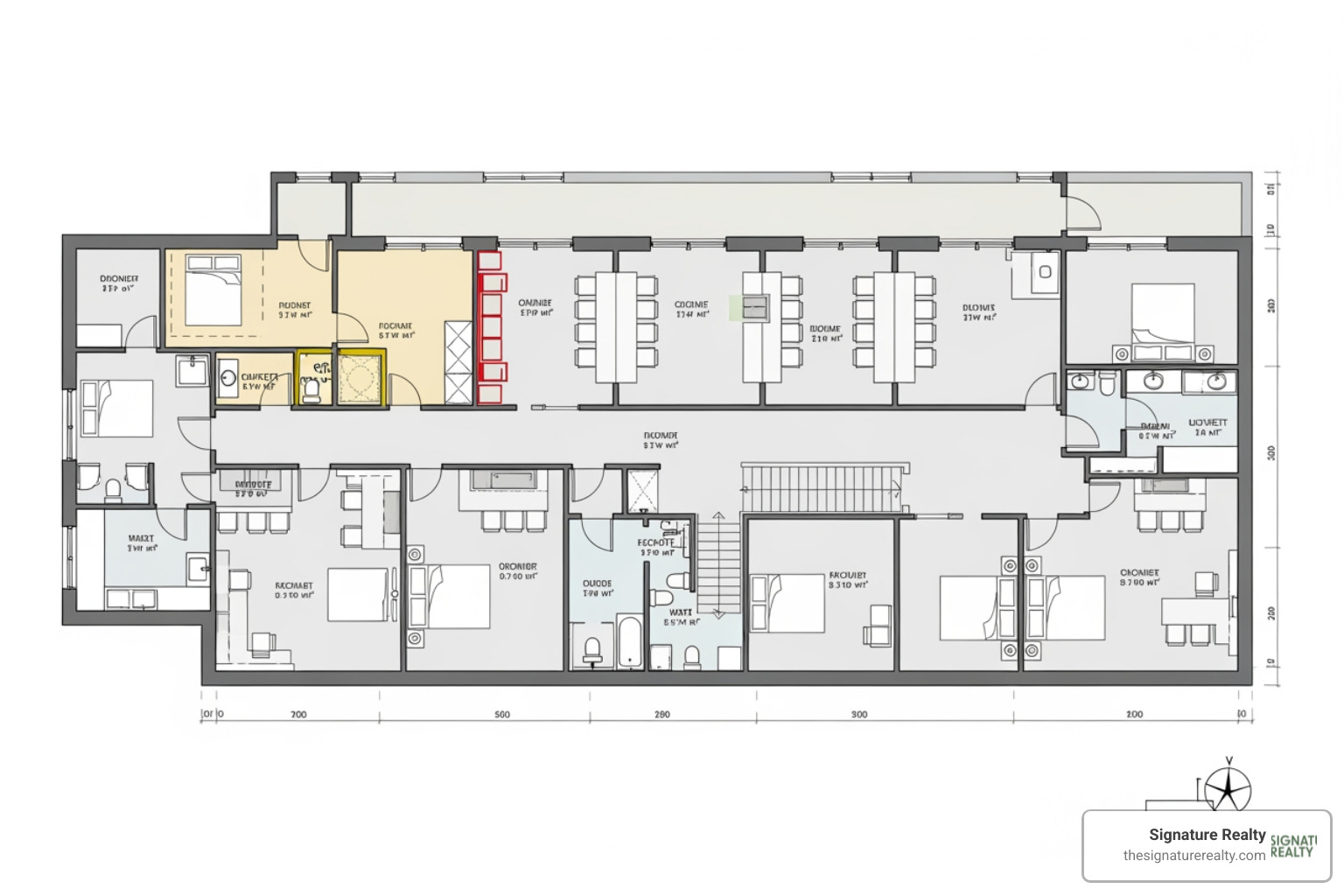 floor plan with marked tenant improvements - commercial lease negotiation letter sample floor plan with marked tenant improvements - commercial lease negotiation letter sample