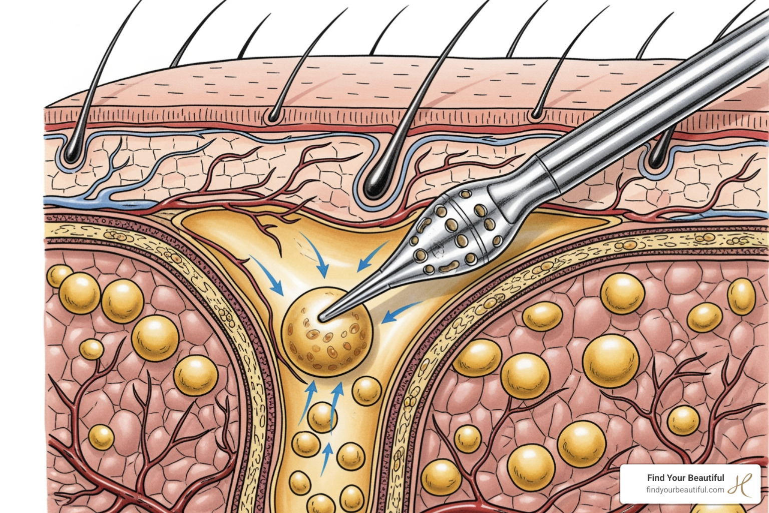 animated diagram of cannula removing fat - neck liposuction in san antonio animated diagram of cannula removing fat - neck liposuction in san antonio