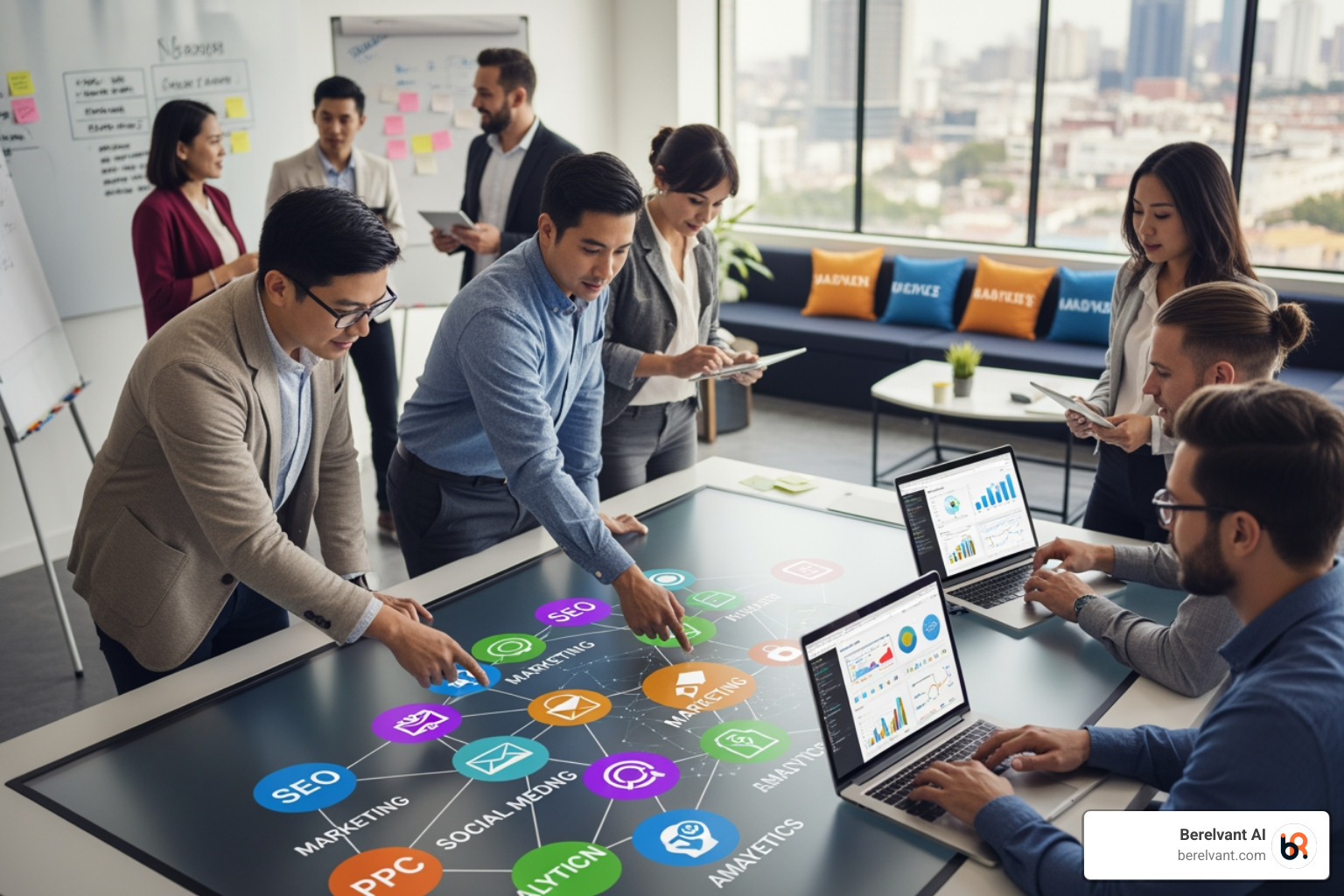 brand's engaging social media feed across different platforms like Instagram and LinkedIn - what services do digital marketing agencies offer