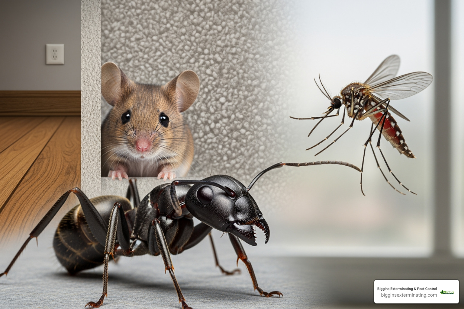 Common pests in Reading and North Reading, MA, including carpenter ants, mice, and mosquitoes - Pest Control - Reading & North Reading, MA Common pests in Reading and North Reading, MA, including carpenter ants, mice, and mosquitoes - Pest Control - Reading & North Reading, MA