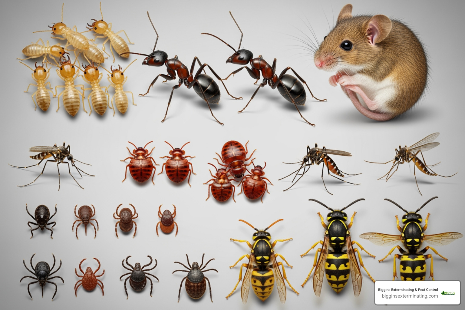 Common pests found in Massachusetts - Pest Control Woburn MA
