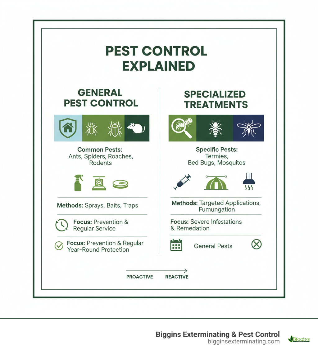 What is general pest control services 2025: Best Safe Guide