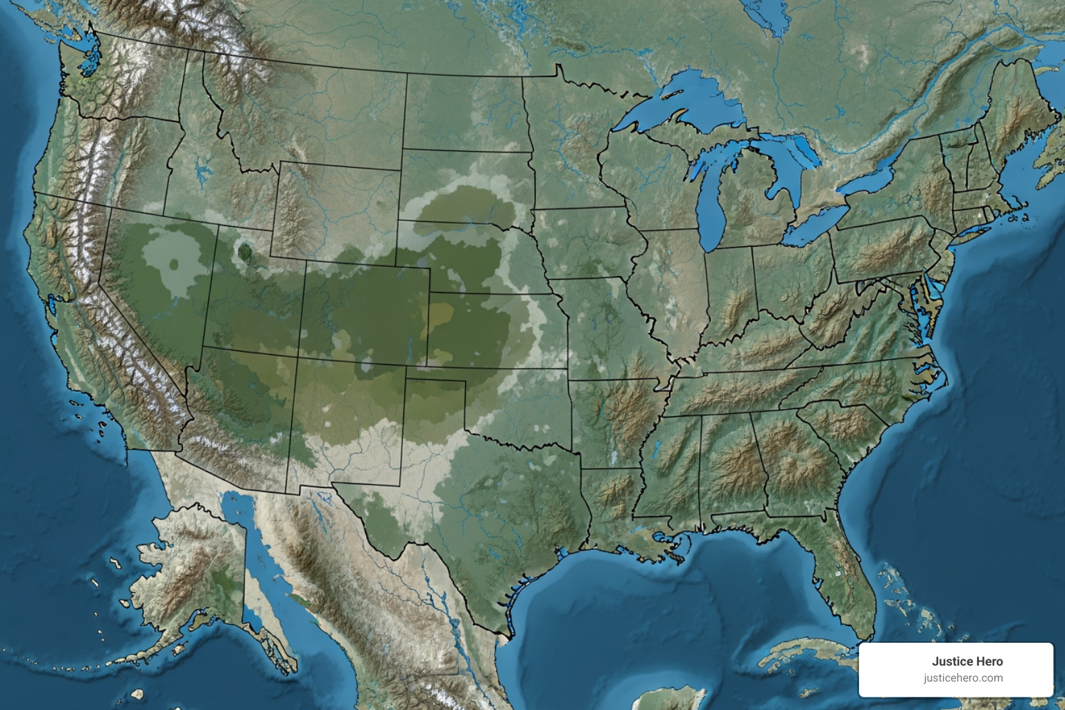 Map of the United States highlighting areas with PFAS contamination in drinking water - PFAS and cancer Map of the United States highlighting areas with PFAS contamination in drinking water - PFAS and cancer