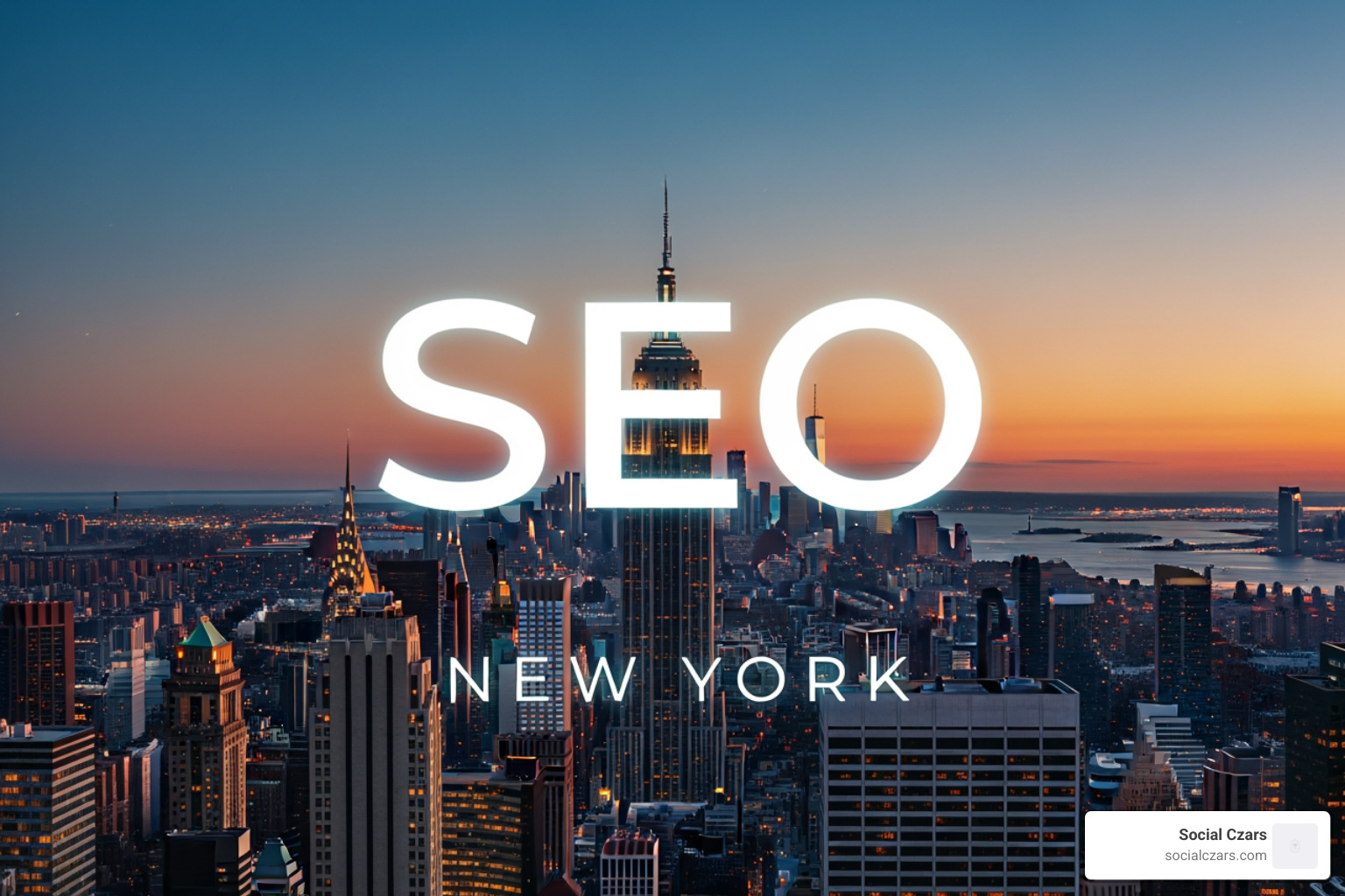 Image of a dashboard showing key SEO metrics like organic traffic and conversion rate - new york seo