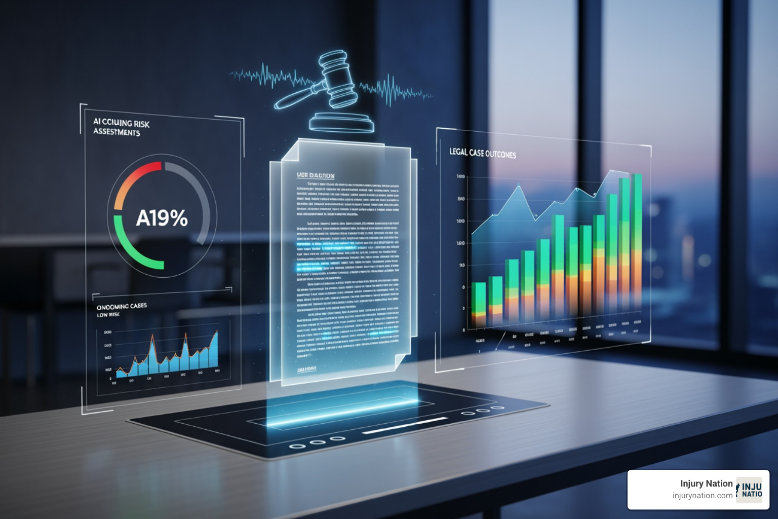 futuristic legal tech interface - best lawyer rating website