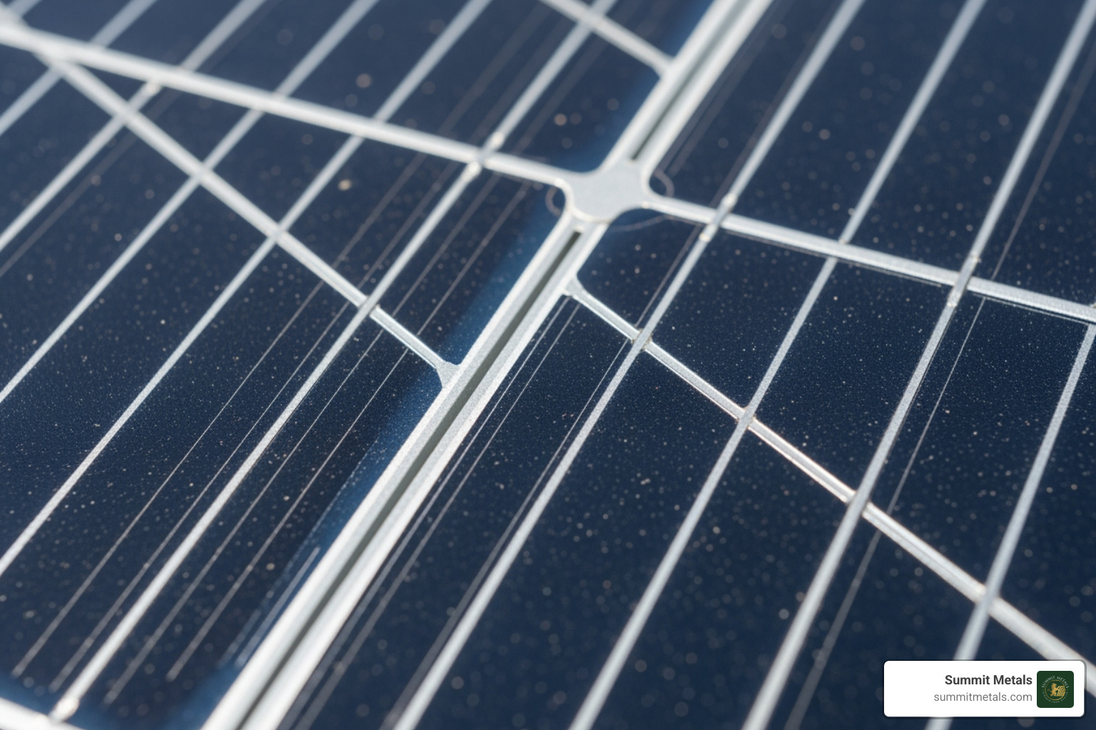 close-up on solar panels showing silver conductors - investment in silver close-up on solar panels showing silver conductors - investment in silver