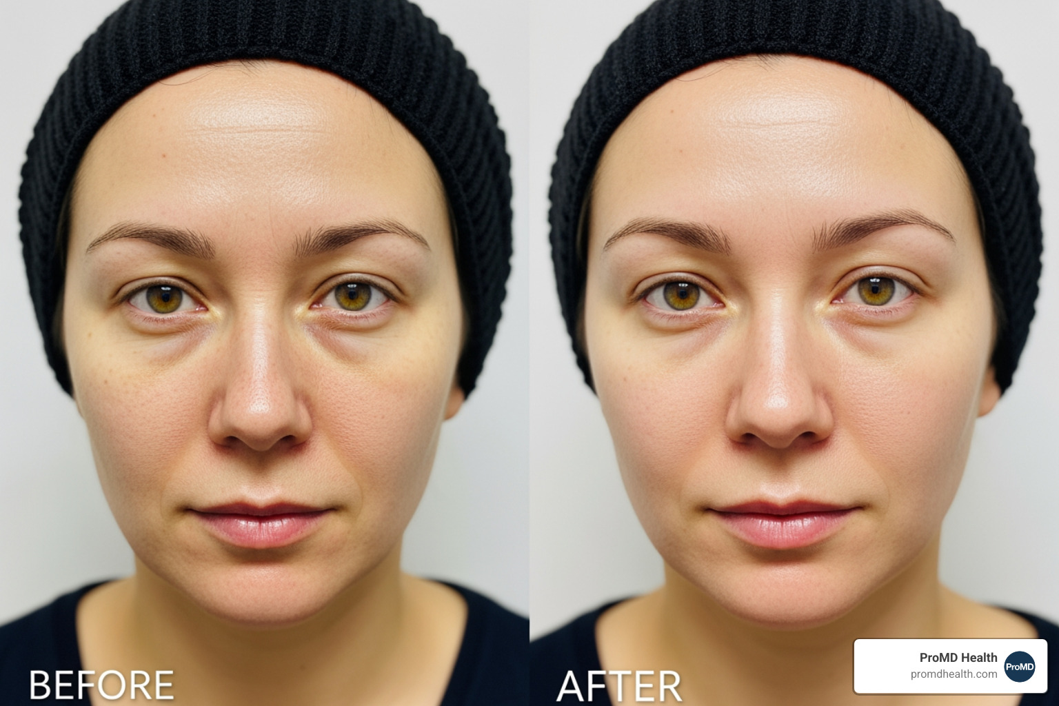 Before and after photos of skin rejuvenation - prp microneedling Before and after photos of skin rejuvenation - prp microneedling
