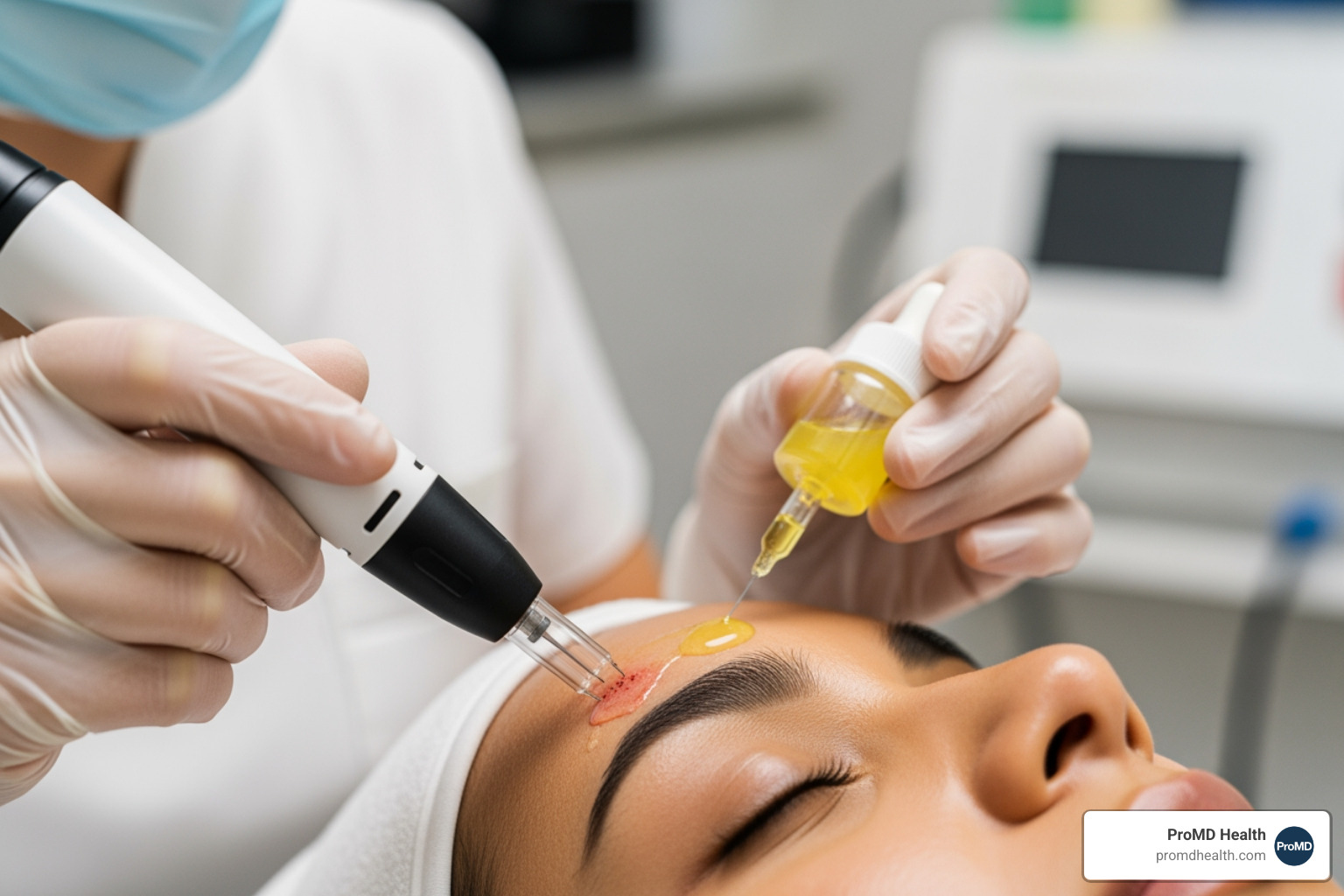 PRP microneedling being safely performed on diverse skin tones - prp microneedling PRP microneedling being safely performed on diverse skin tones - prp microneedling