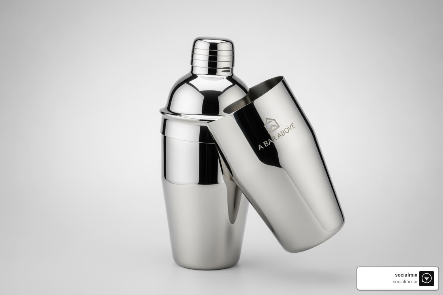 A Bar Above Stainless Steel Boston Shaker - Best boston shaker
