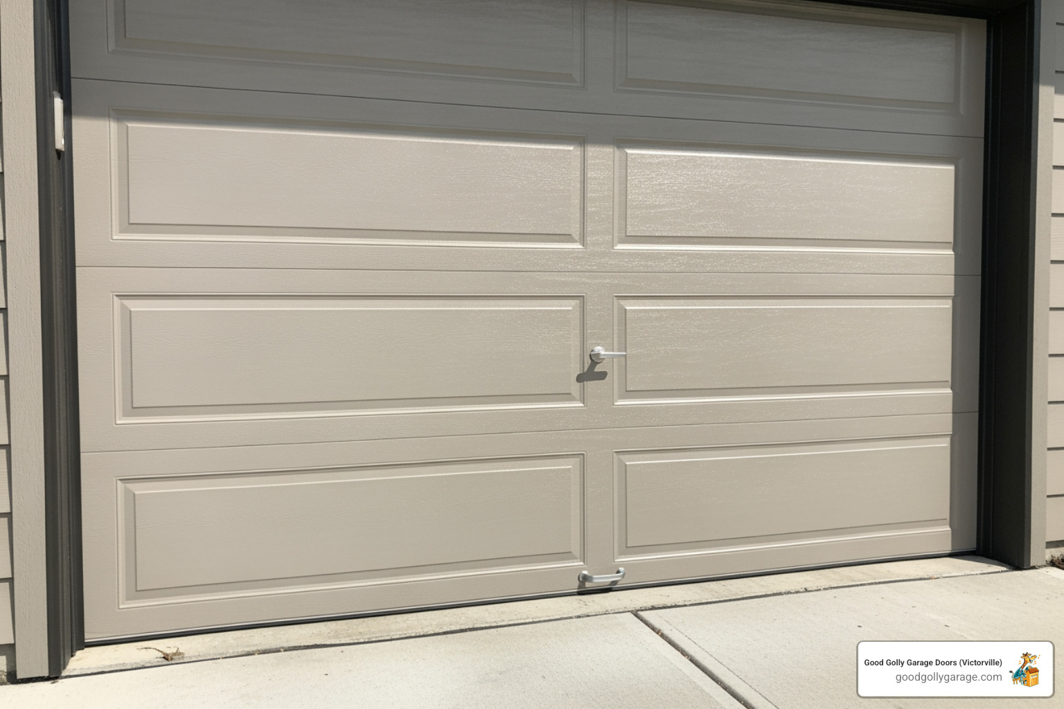 A well-maintained garage door with visible weather stripping, looking fresh and clean - emergency garage door installation in lake arrowhead ca A well-maintained garage door with visible weather stripping, looking fresh and clean - emergency garage door installation in lake arrowhead ca