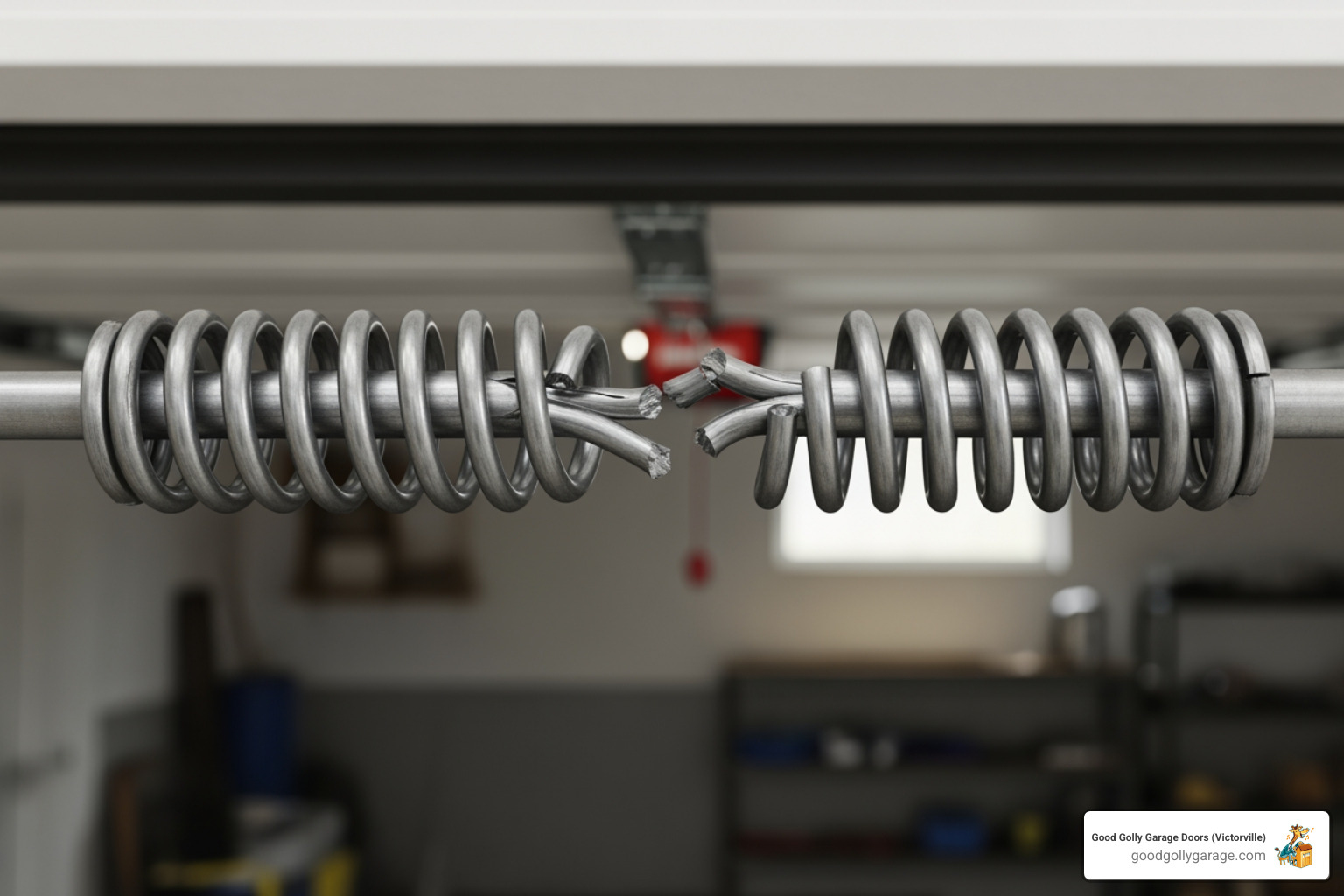 Broken Garage Door Torsion Spring - emergency broken garage door in apple valley ca Broken Garage Door Torsion Spring - emergency broken garage door in apple valley ca