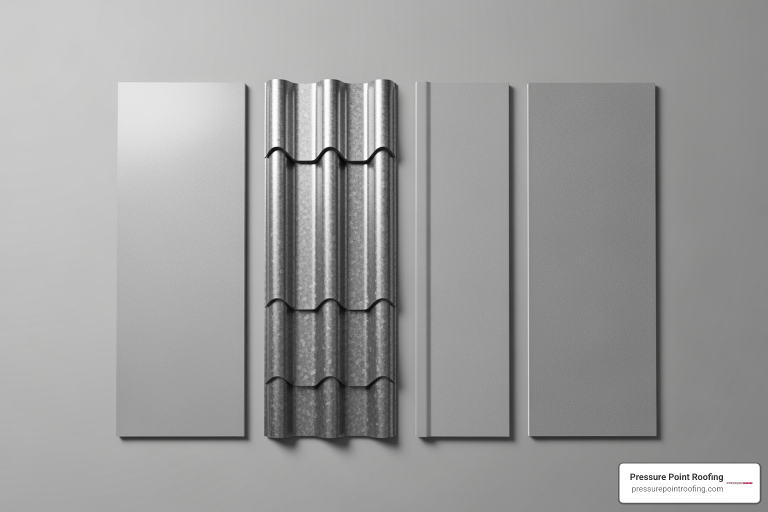 different commercial roofing materials like TPO, Metal, and PVC - commercial roofing estimates in central point, or