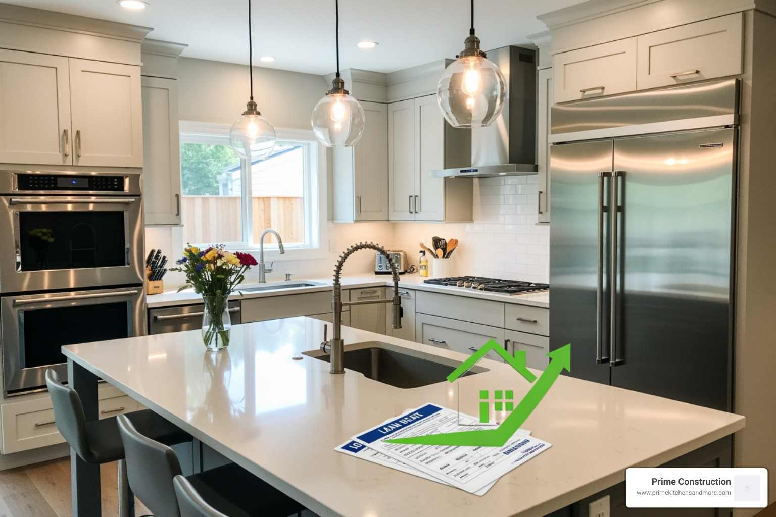 comparison table of different loan types - kitchen remodel loans