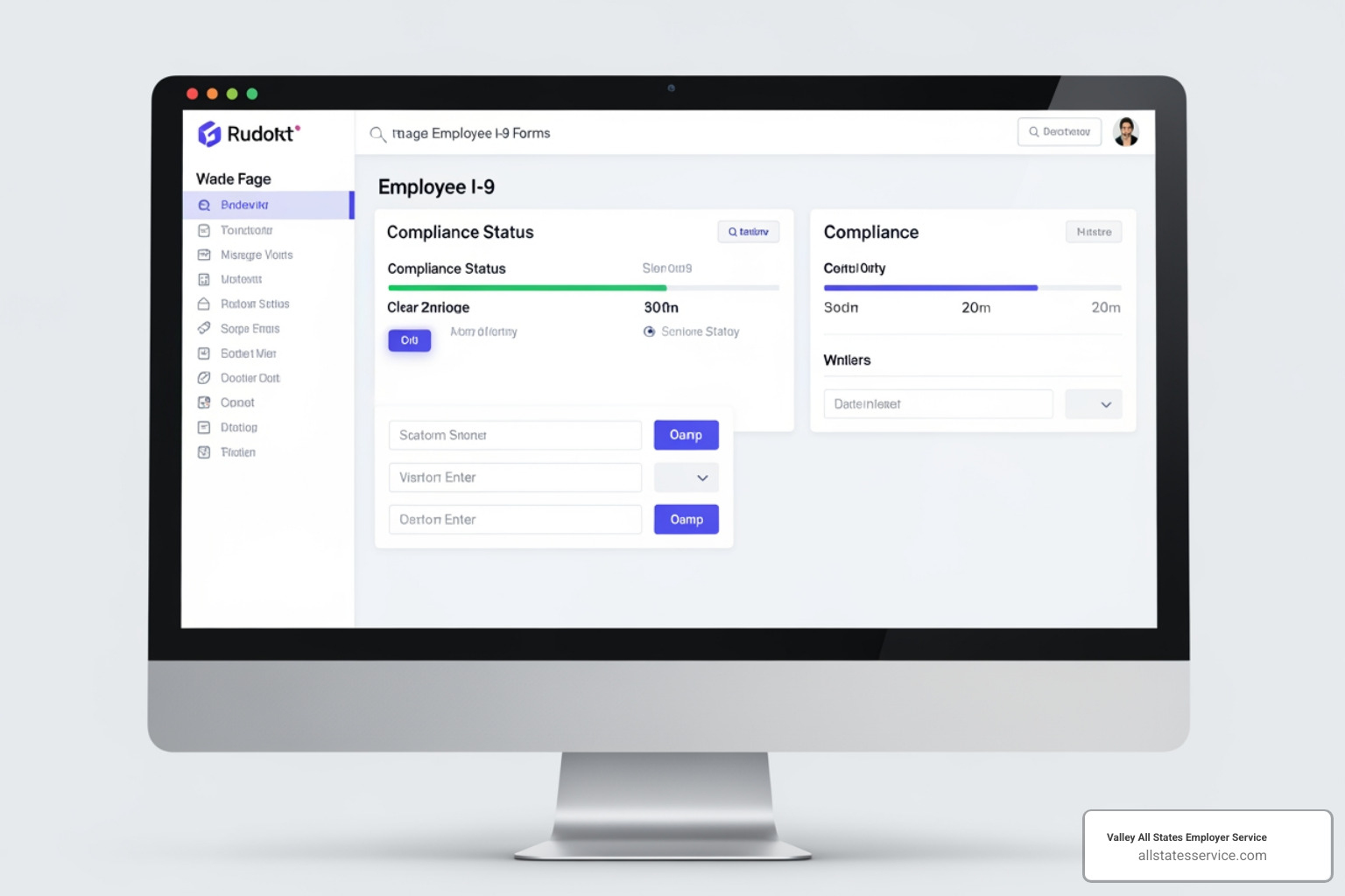 Clean, user-friendly I-9 software dashboard - I-9 compliance solutions Clean, user-friendly I-9 software dashboard - I-9 compliance solutions