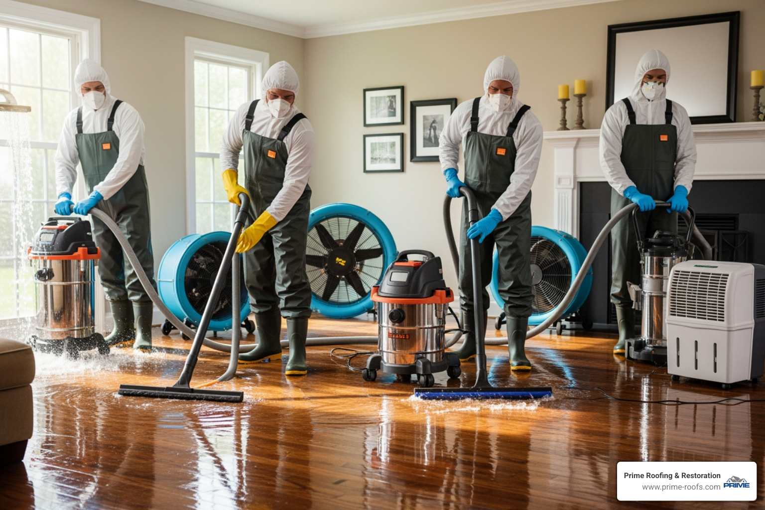 restoration crew using water extraction equipment in a home - storm damage cleanup near me restoration crew using water extraction equipment in a home - storm damage cleanup near me