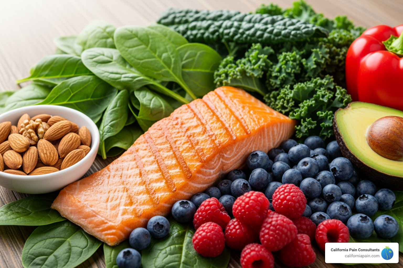 healthy anti-inflammatory foods - chronic back pain relief