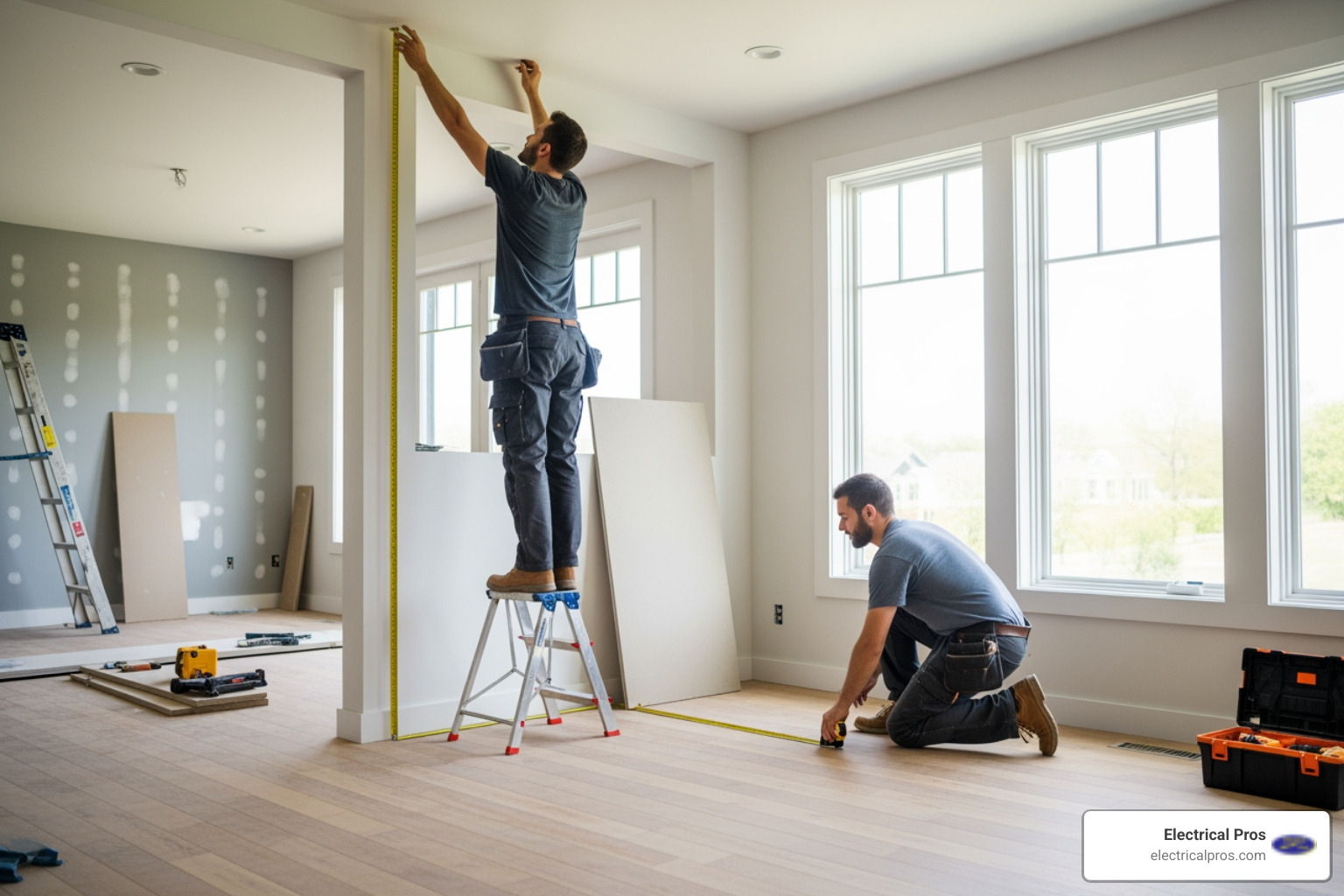 how to measure ceiling height and room size for fan selection - ceiling fan installation in gainesville, ga