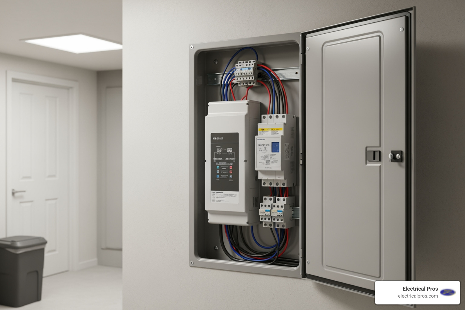 whole-house surge protector installed at an electrical panel - devices and disconnects in bethlehem, ga whole-house surge protector installed at an electrical panel - devices and disconnects in bethlehem, ga