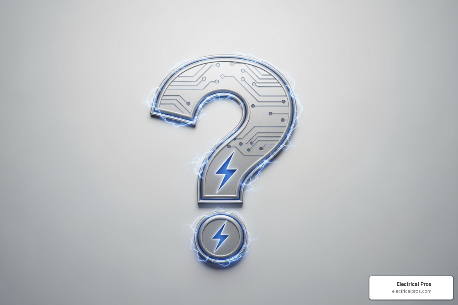 Question mark icon with an electrical theme - ceiling fan installation in flowery branch, ga