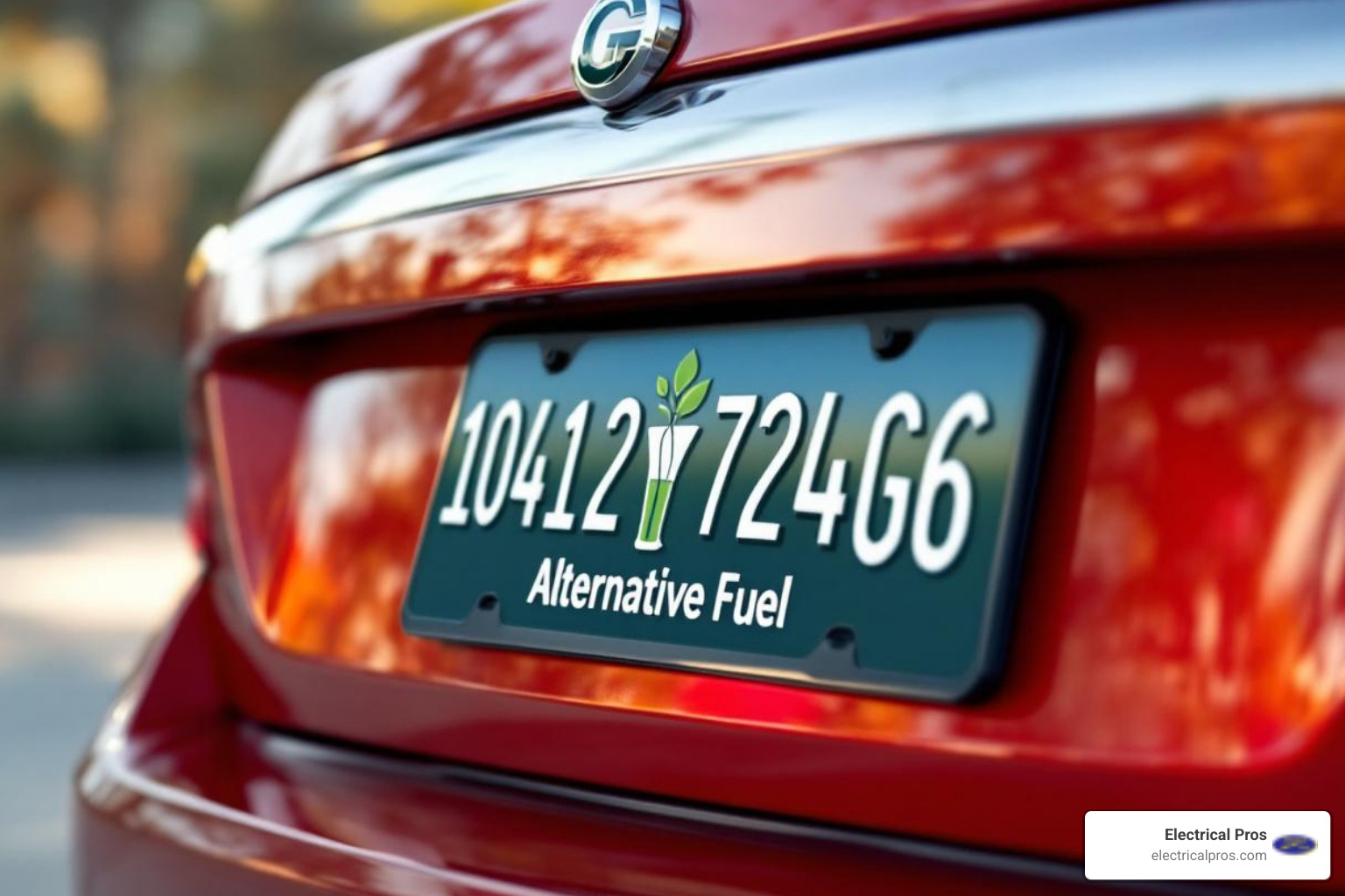 Georgia "Alternative Fuel" license plate - ev charging stations in auburn, ga