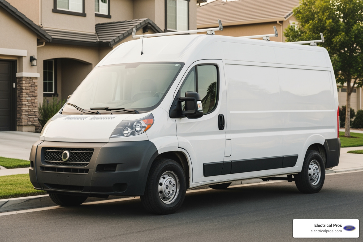 clean work van with professional branding - ceiling fan installation in oakwood, ga