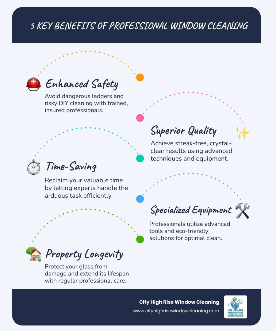 Infographic explaining the 5 key benefits of professional window cleaning (safety, quality, time-saving, equipment, longevity) - greater westchester window cleaning infographic infographic-line-5-steps-blues-accent_colors Infographic explaining the 5 key benefits of professional window cleaning (safety, quality, time-saving, equipment, longevity) - greater westchester window cleaning infographic infographic-line-5-steps-blues-accent_colors