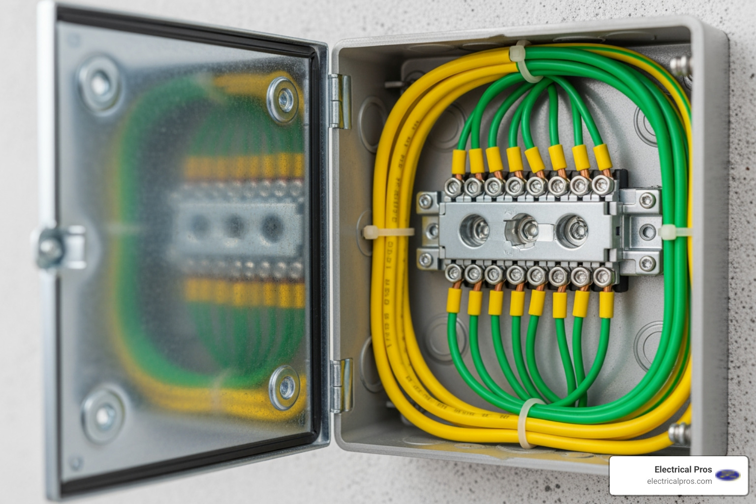 organized and properly wired junction box - home electrical inspections in auburn, ga organized and properly wired junction box - home electrical inspections in auburn, ga