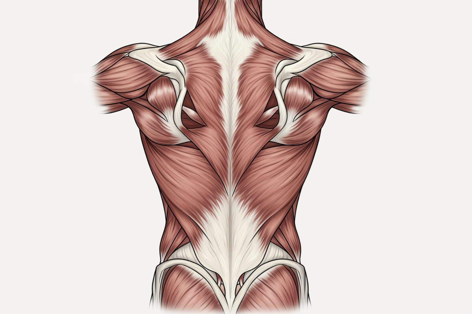showing the major muscles of the back - back spasm relief showing the major muscles of the back - back spasm relief