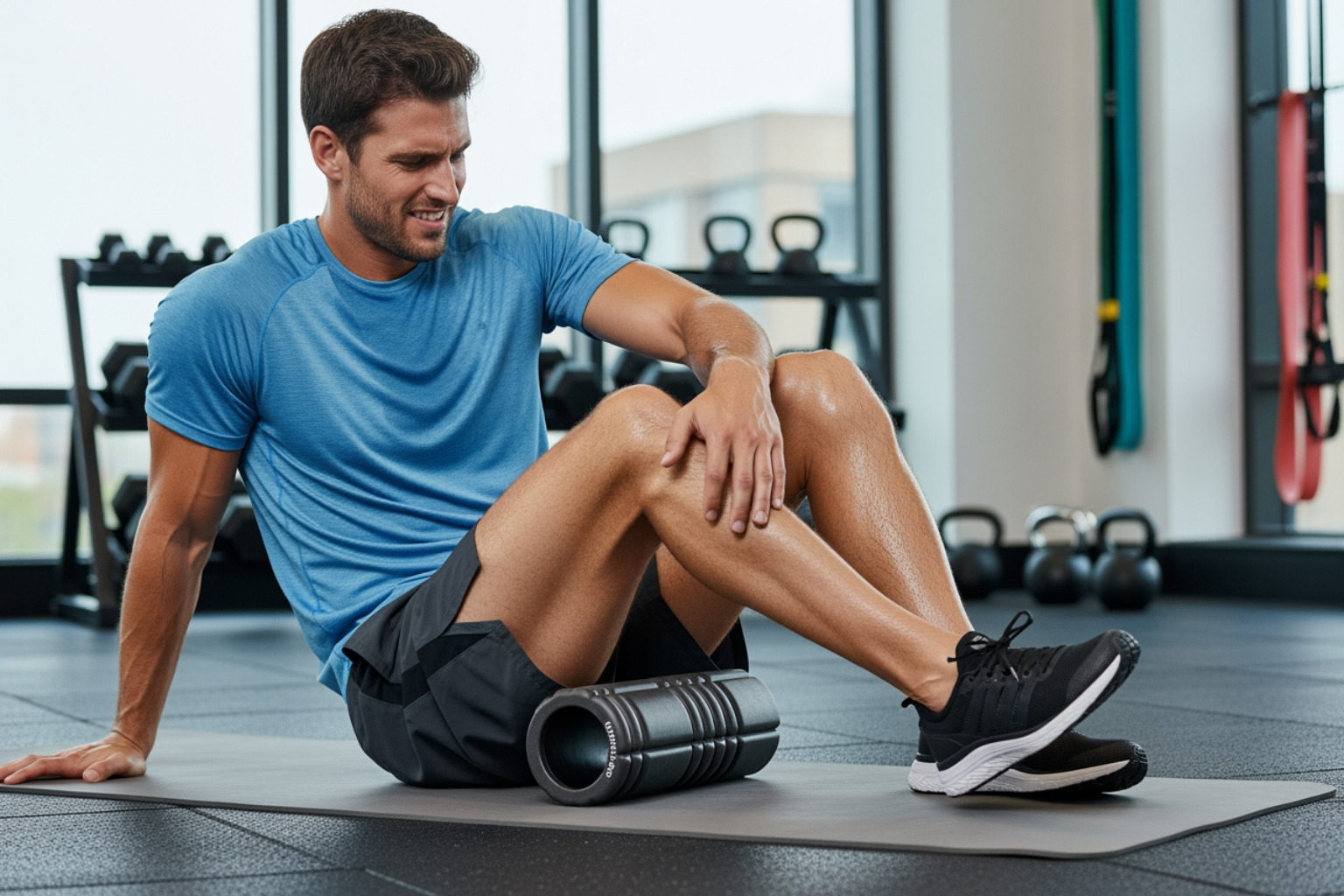 diagram showing microscopic muscle tears - workout muscle recovery