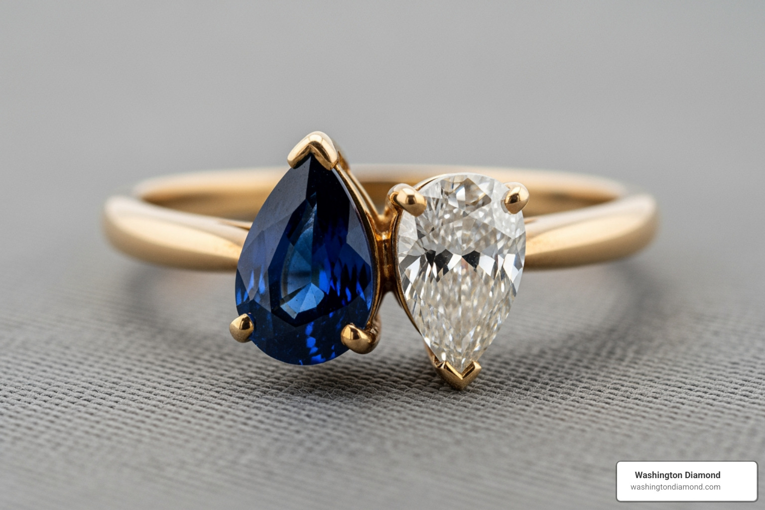 Historical Toi et Moi ring, similar to Napoleon's design - Toi et moi setting