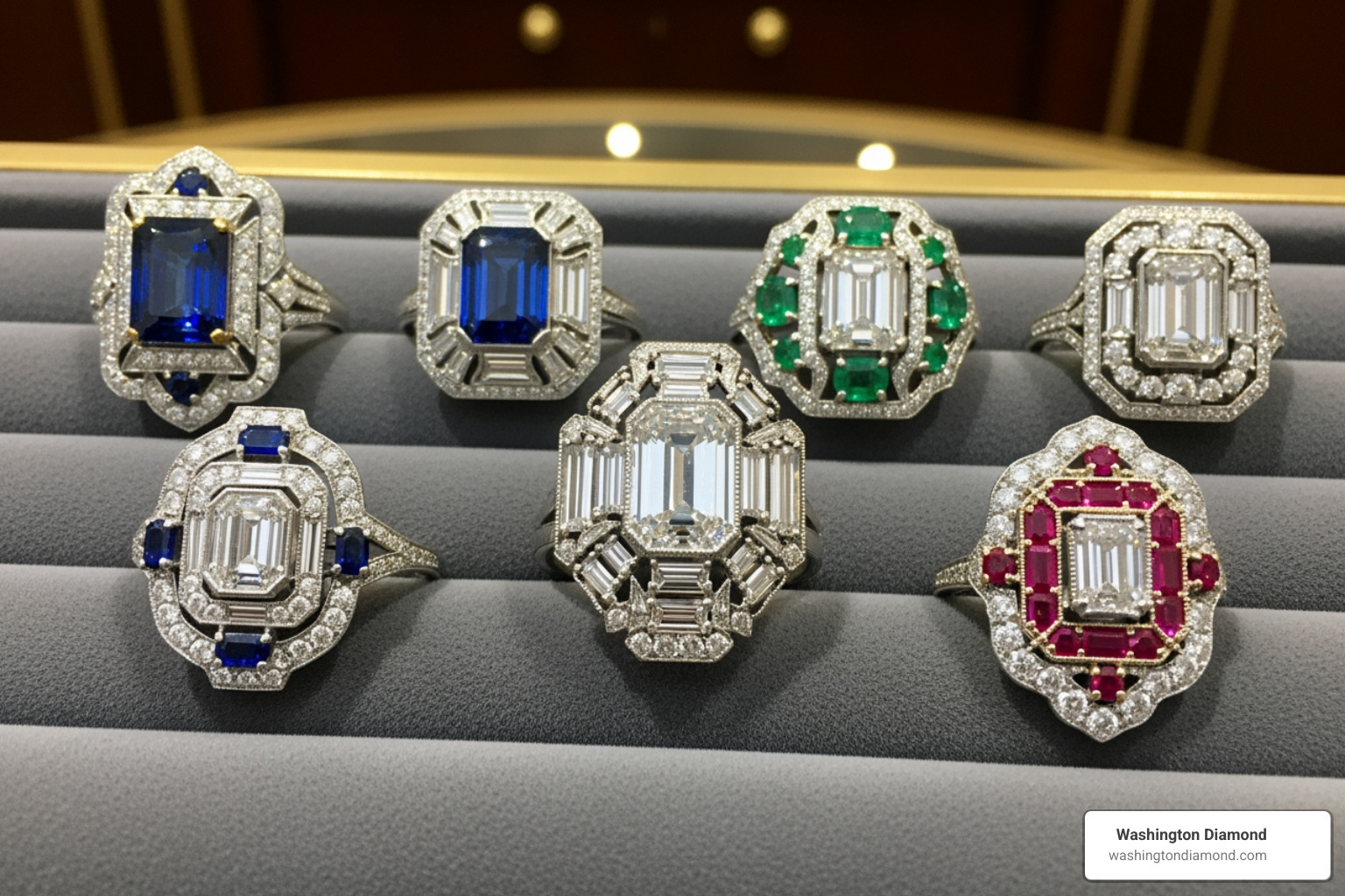 Art Deco ring collection - Art deco engagement rings Art Deco ring collection - Art deco engagement rings