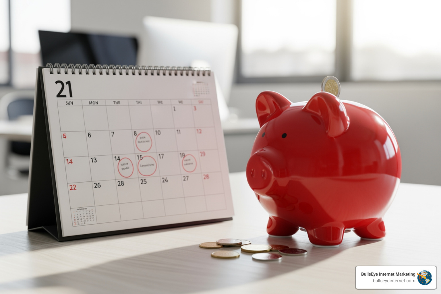 calendar and piggy bank - seo wellington calendar and piggy bank - seo wellington