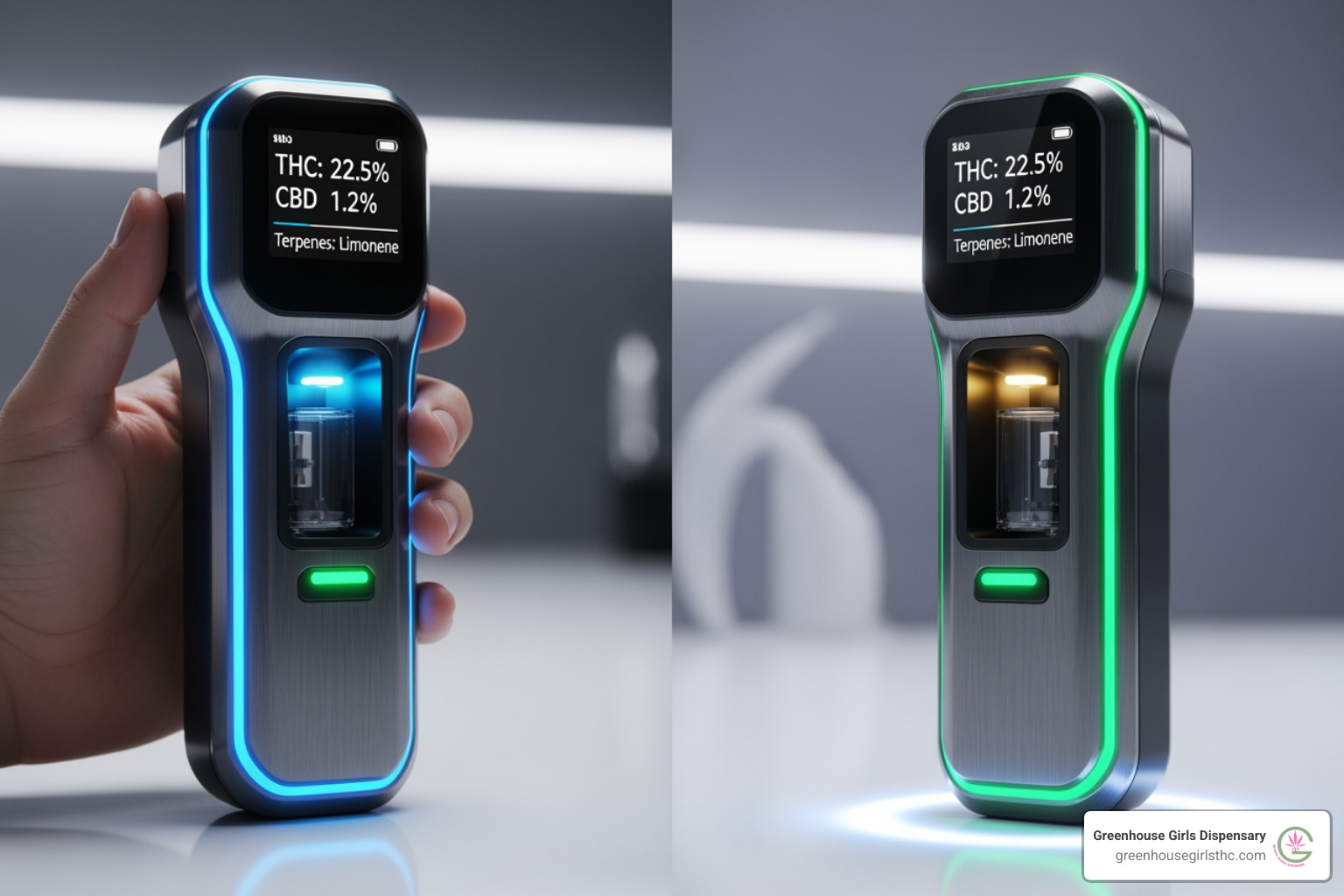 futuristic-looking portable cannabis testing device - cannabis testing labs futuristic-looking portable cannabis testing device - cannabis testing labs