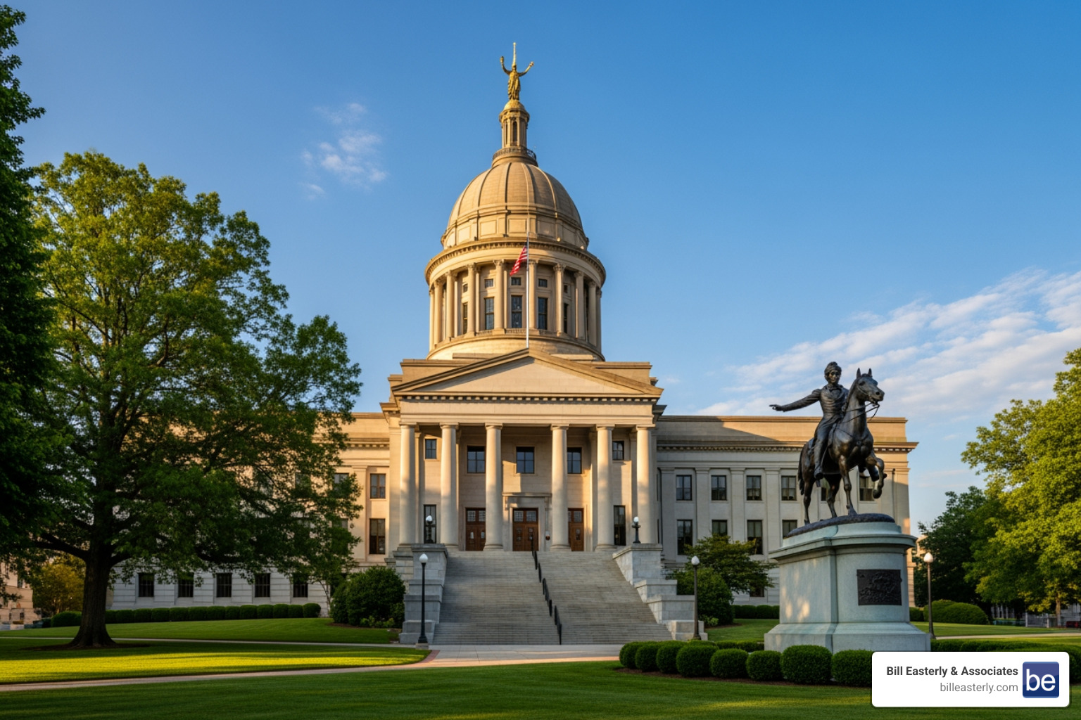 Tennessee state flag or capitol building - pedestrian accident injury compensation