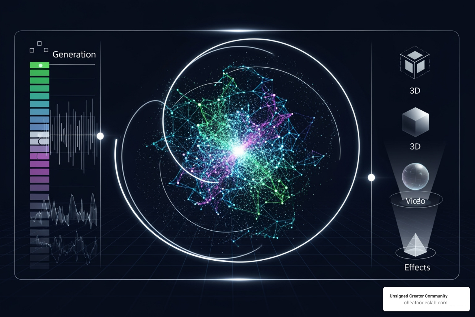 Conceptual AI video generation dashboard - instagram automatic reels Conceptual AI video generation dashboard - instagram automatic reels